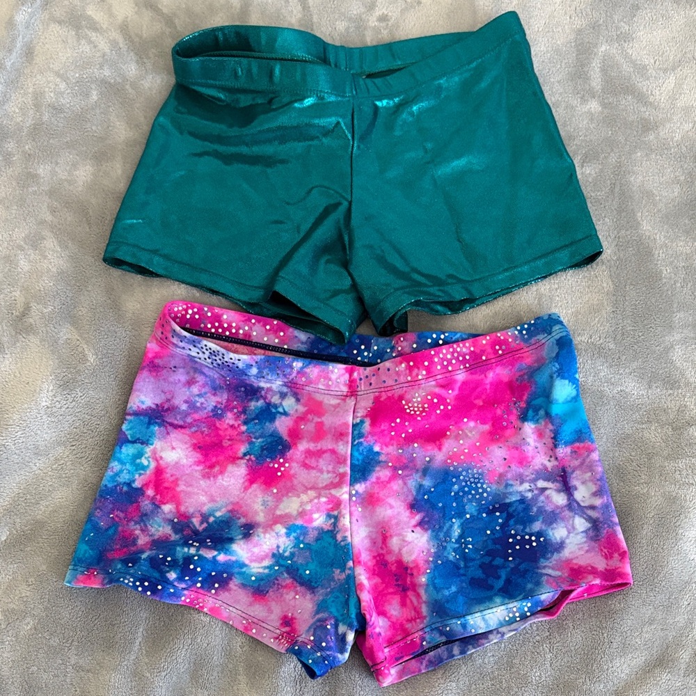 dance Colorful Kids Shorts Set